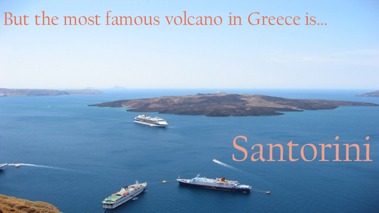 Volcano of Santorini